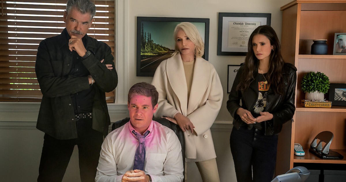 The Out-Laws Review: Adam DeVine, Pierce Brosnan and Ellen Barkin on a Bank Robbing Spree